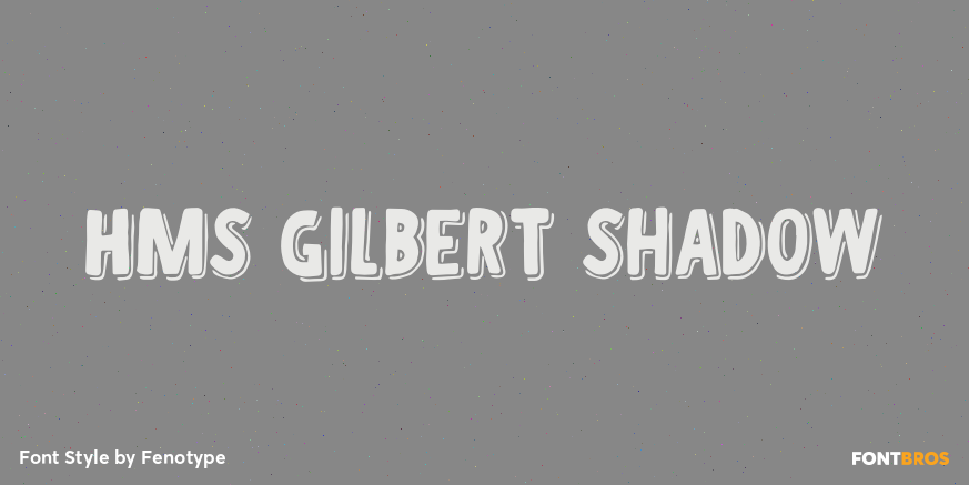 HMS Gilbert Shadow Poster