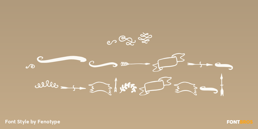 HMS Gilbert Ornaments Poster