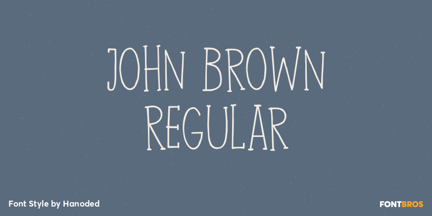 John Brown Regular Poster