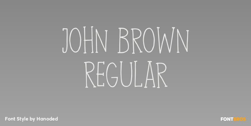 John Brown Regular Poster