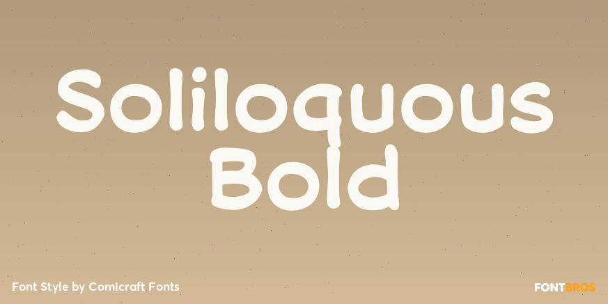 Soliloquous Bold Poster