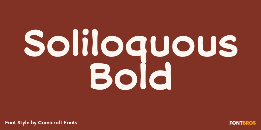 Soliloquous Bold Poster