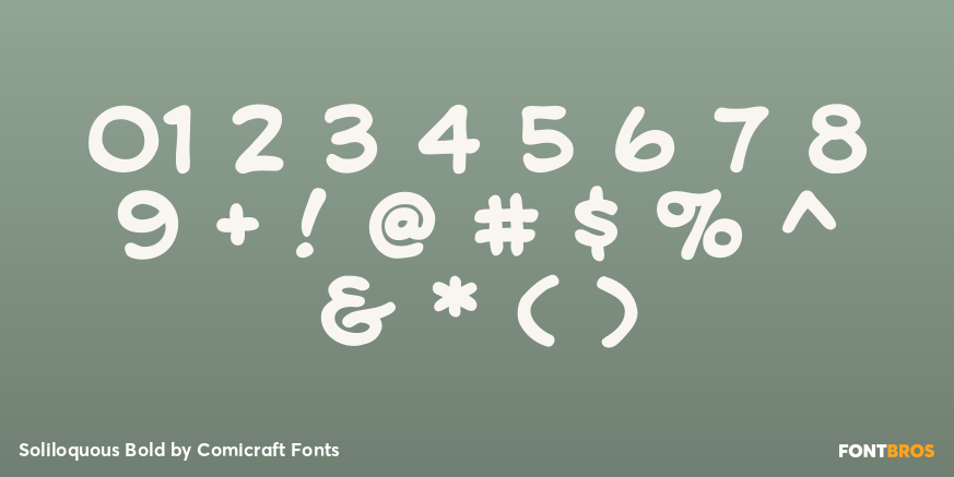 Soliloquous Bold Font Poster #4