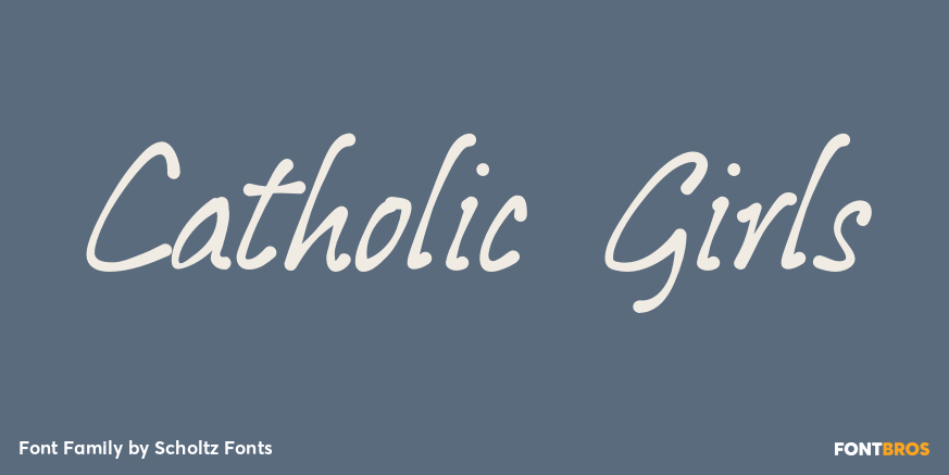 Catholic Girls Poster