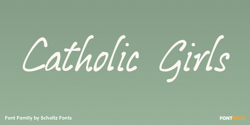 Catholic Girls Poster