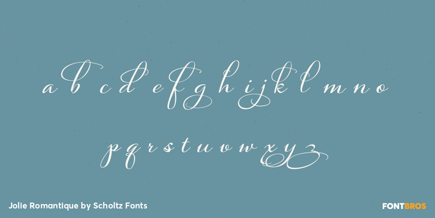 Jolie Romantique Font Poster #1