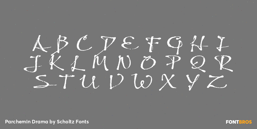 Parchemin Drama Font Poster #2