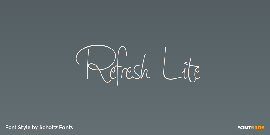 Refresh Lite Poster