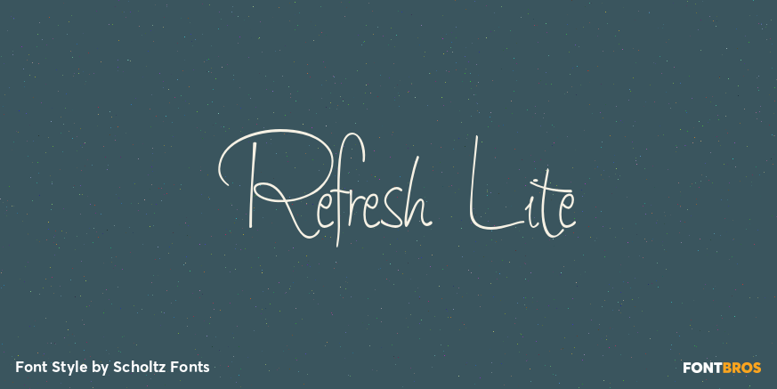 Refresh Lite Poster
