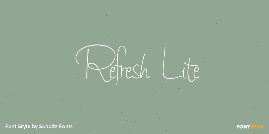 Refresh Lite Poster