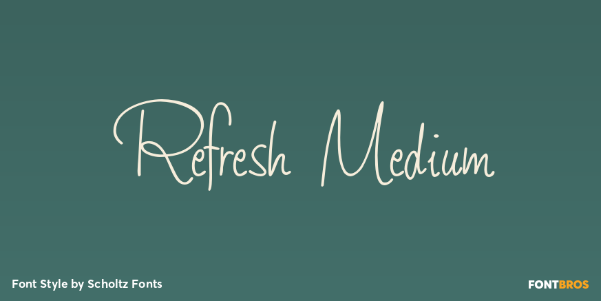 Refresh Medium Poster