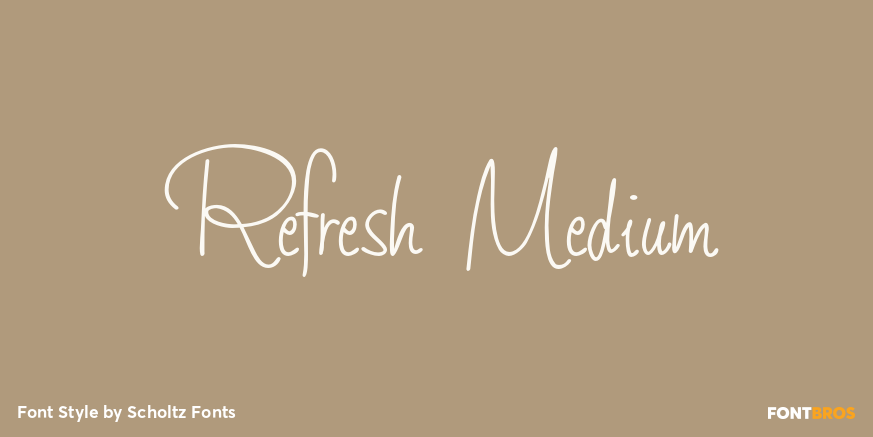 Refresh Medium Poster