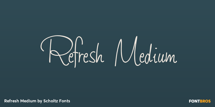 Refresh Medium Poster
