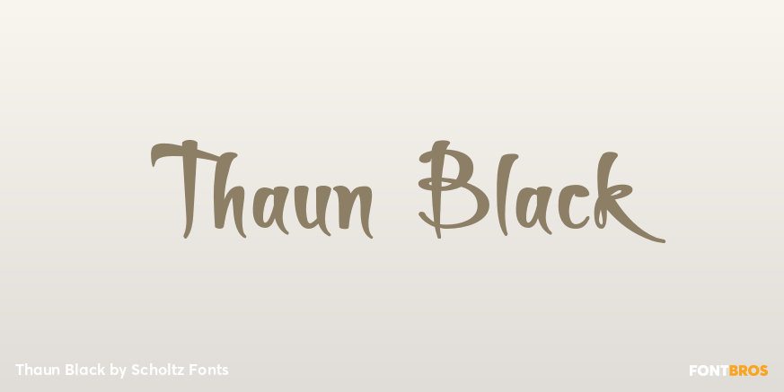 Thaun Black Poster
