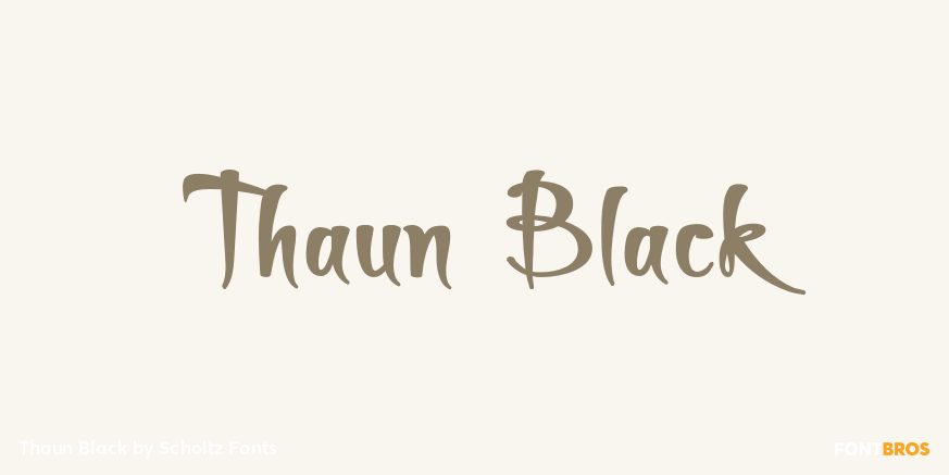 Thaun Black Poster
