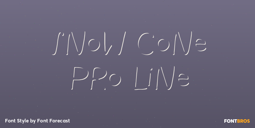 Snow Cone Pro Line Poster