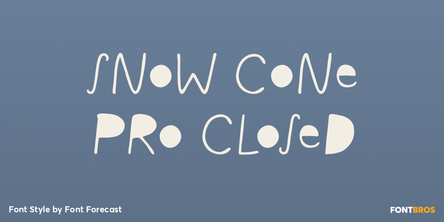 Snow Cone Pro Closed Poster