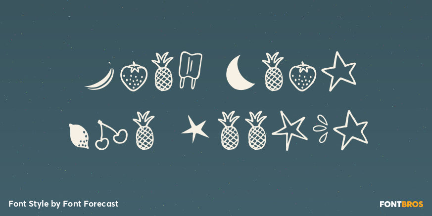 Snow Cone Pro Doodle Poster