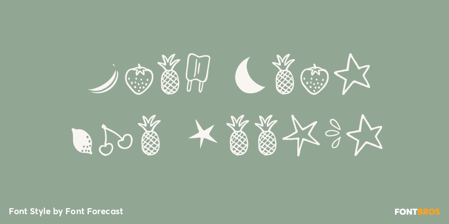 Snow Cone Pro Doodle Poster