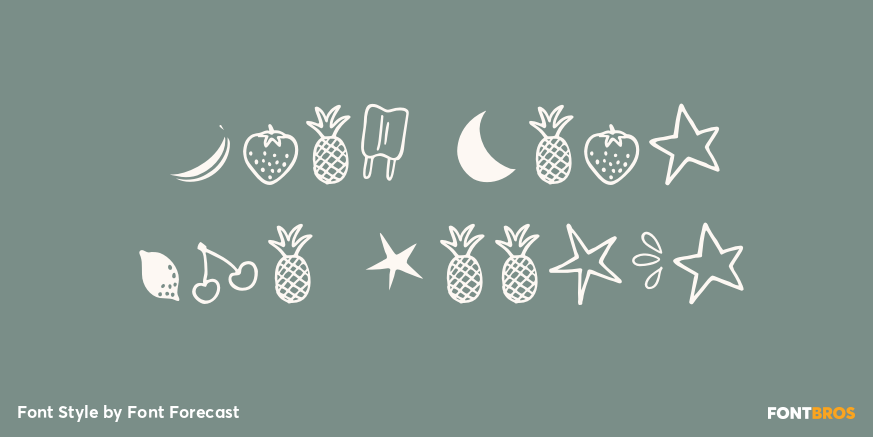 Snow Cone Pro Doodle Poster