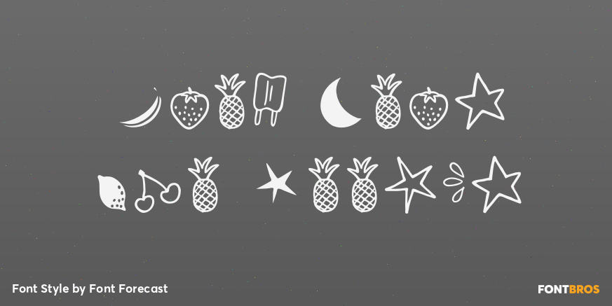 Snow Cone Pro Doodle Poster