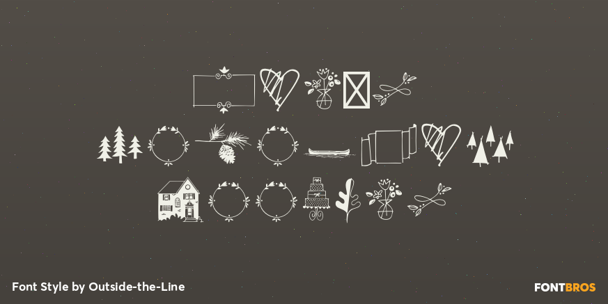 Rae's Monogram Doodles Poster