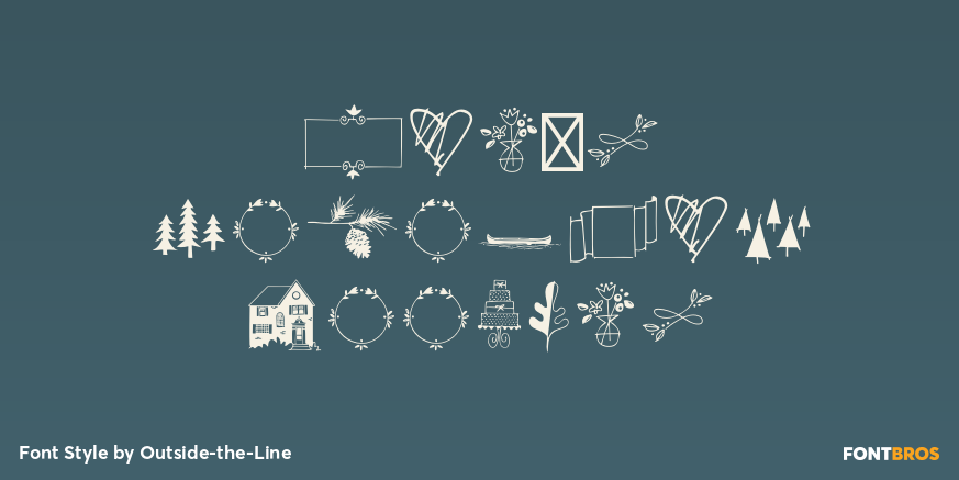 Rae's Monogram Doodles Poster