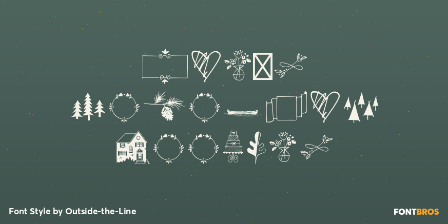 Rae's Monogram Doodles Poster