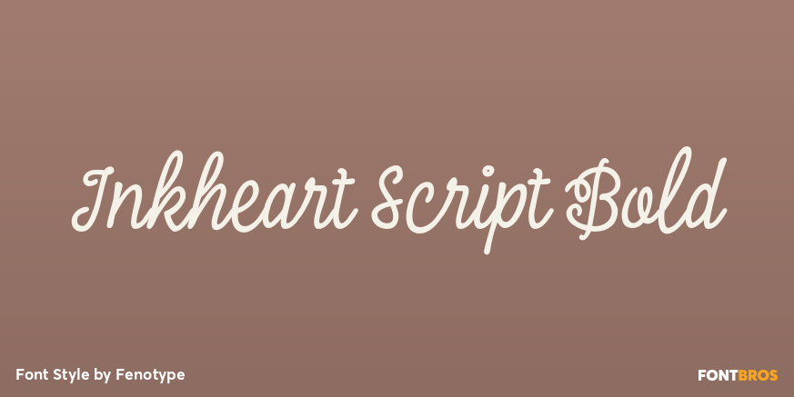 Inkheart Script Bold Poster