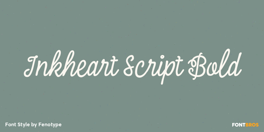 Inkheart Script Bold Poster