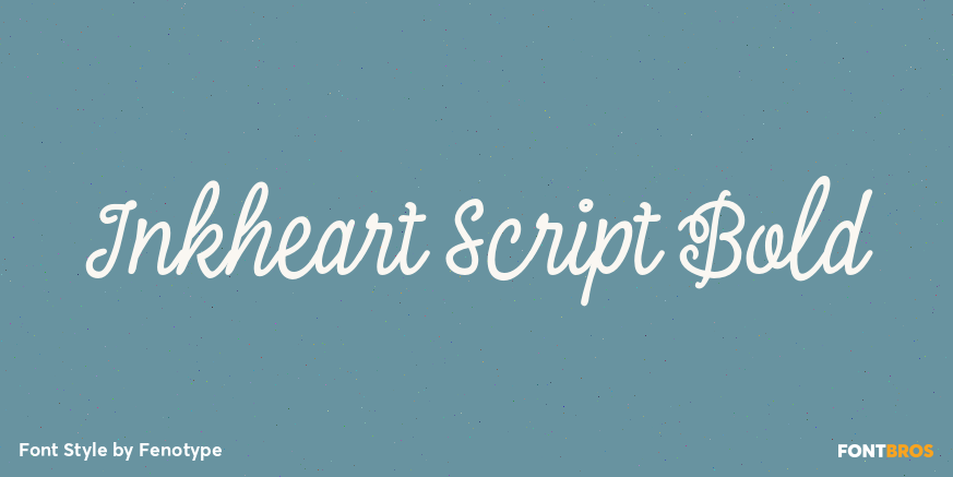 Inkheart Script Bold Poster