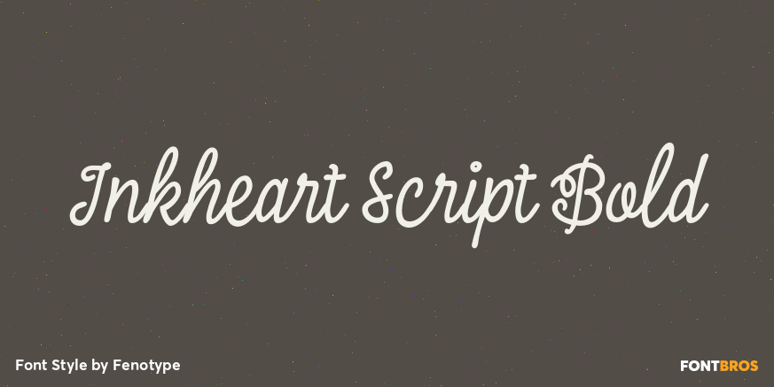Inkheart Script Bold Poster