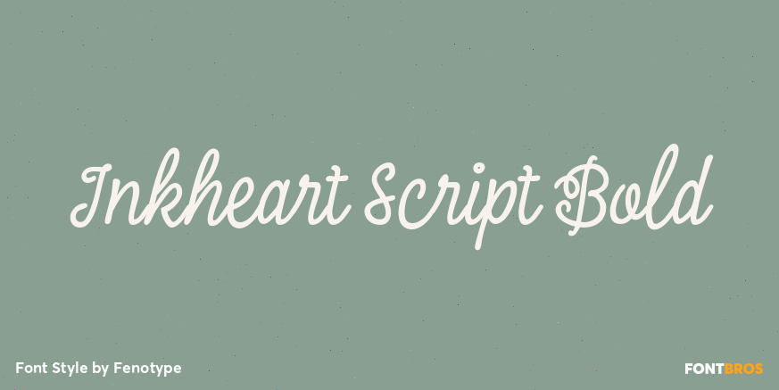 Inkheart Script Bold Poster
