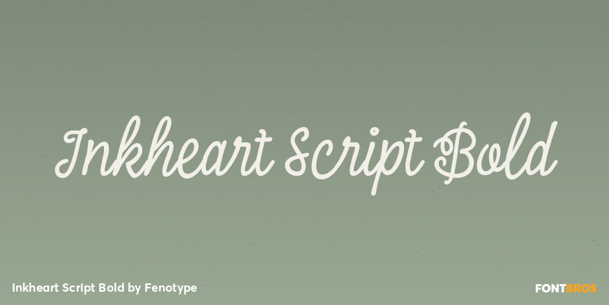 Inkheart Script Bold Poster