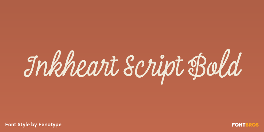 Inkheart Script Bold Poster