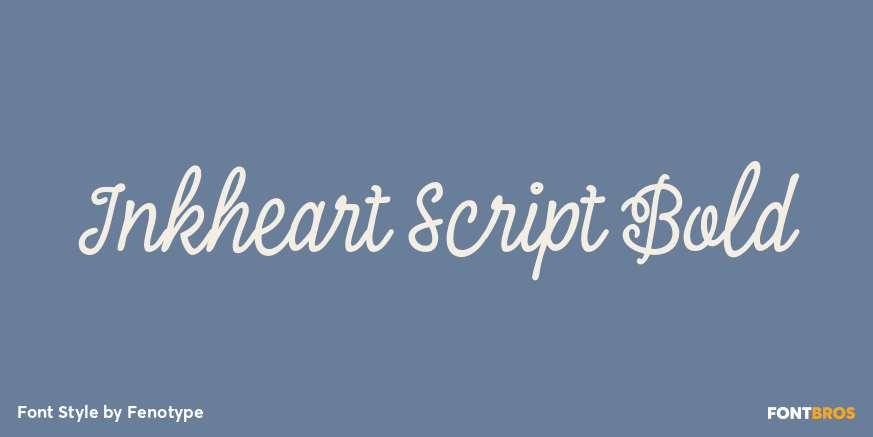 Inkheart Script Bold Poster