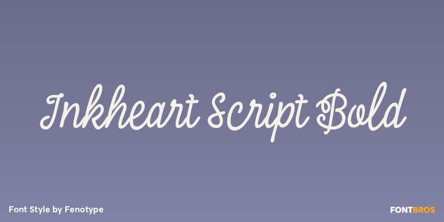 Inkheart Script Bold Poster