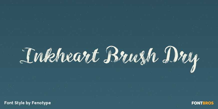 Inkheart Brush Dry Poster