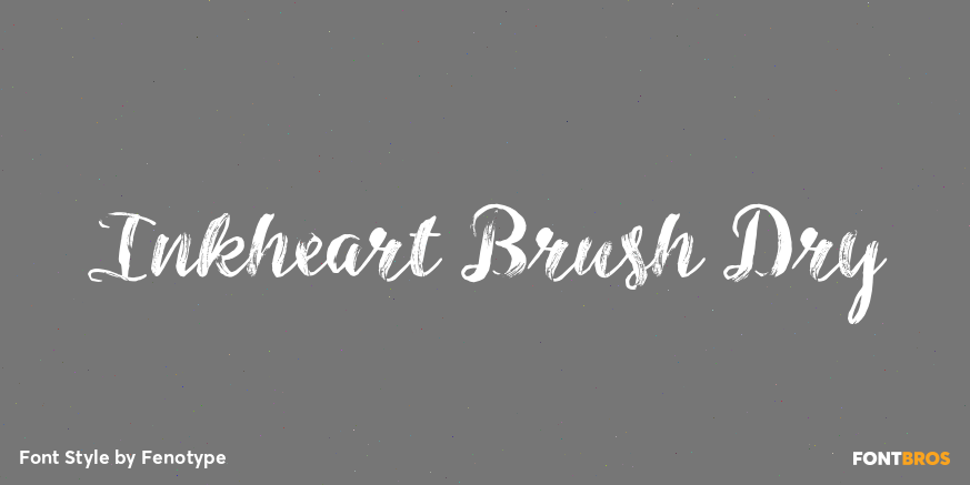 Inkheart Brush Dry Poster