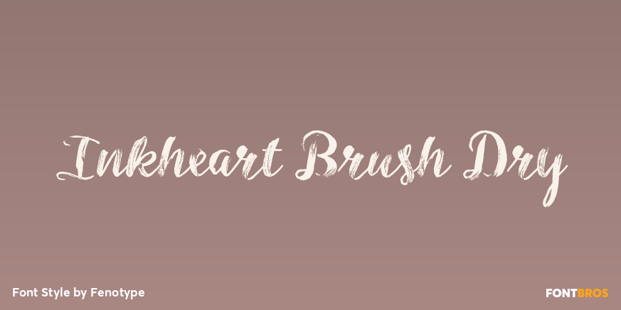 Inkheart Brush Dry Poster