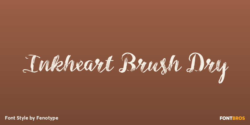 Inkheart Brush Dry Poster