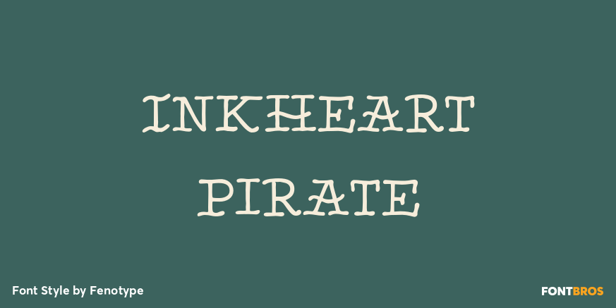 Inkheart Pirate Poster