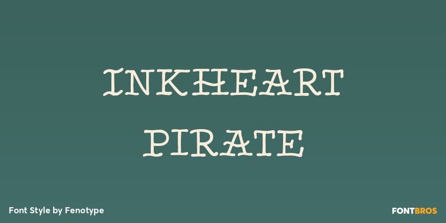 Inkheart Pirate Poster
