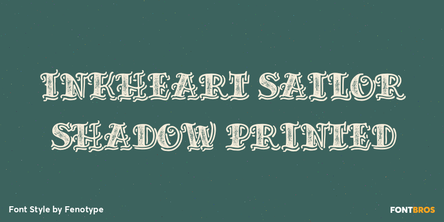 Inkheart Sailor Shadow Printed Poster