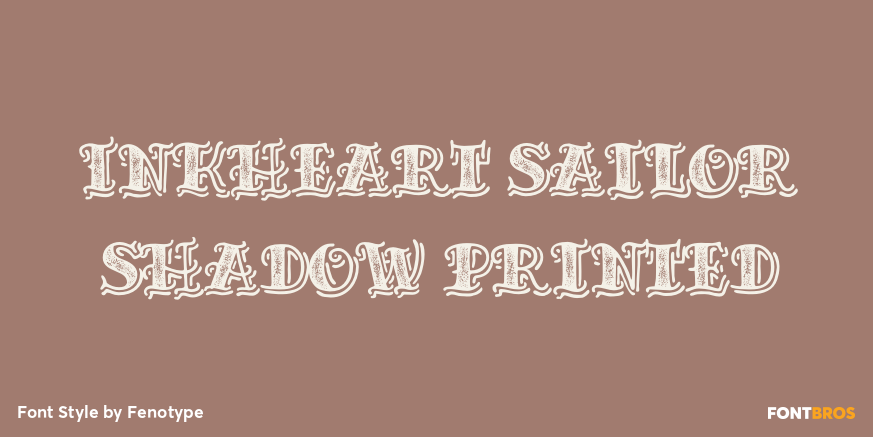 Inkheart Sailor Shadow Printed Poster
