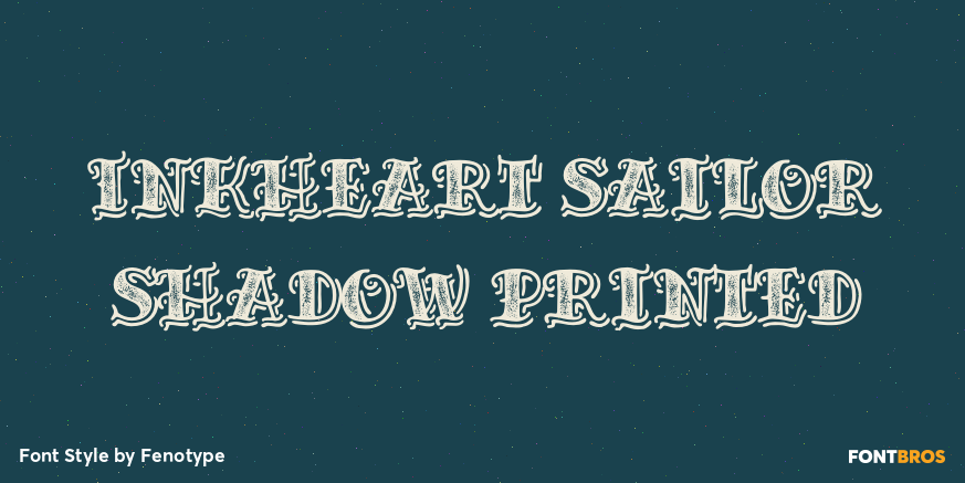 Inkheart Sailor Shadow Printed Poster