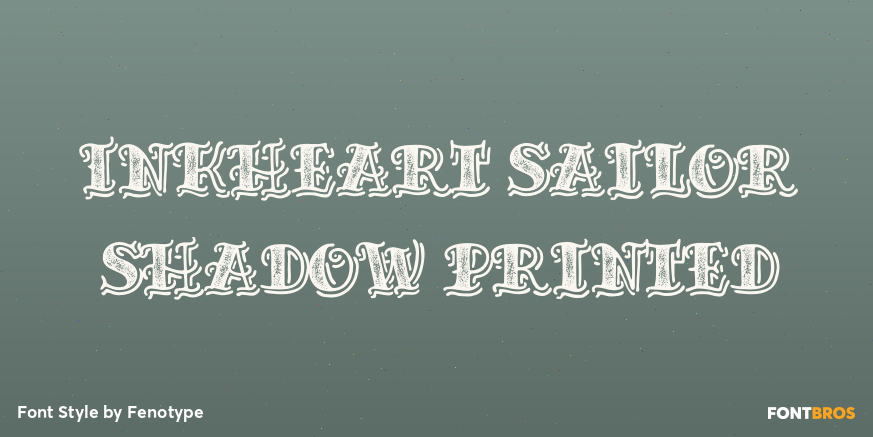 Inkheart Sailor Shadow Printed Poster