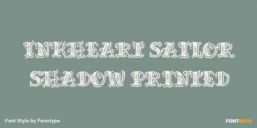 Inkheart Sailor Shadow Printed Poster