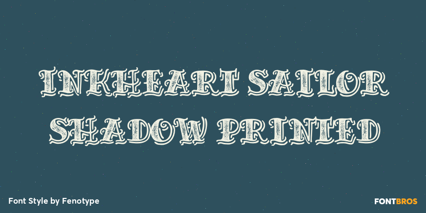 Inkheart Sailor Shadow Printed Poster