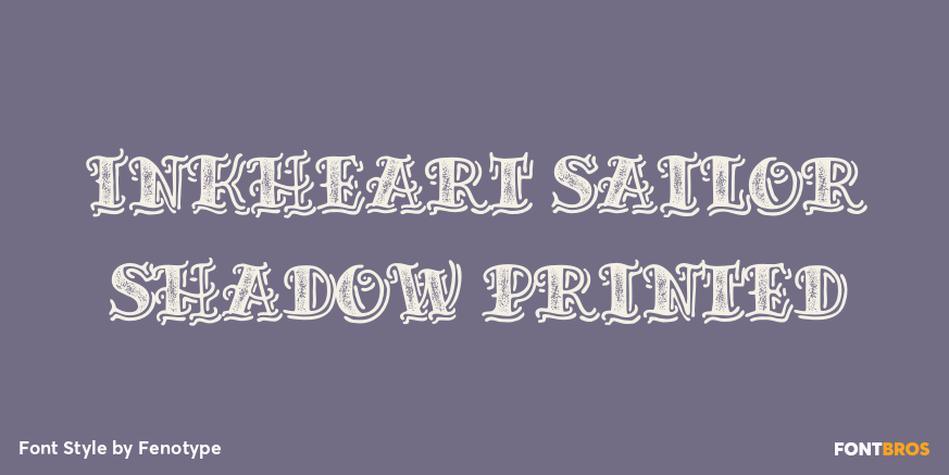 Inkheart Sailor Shadow Printed Poster